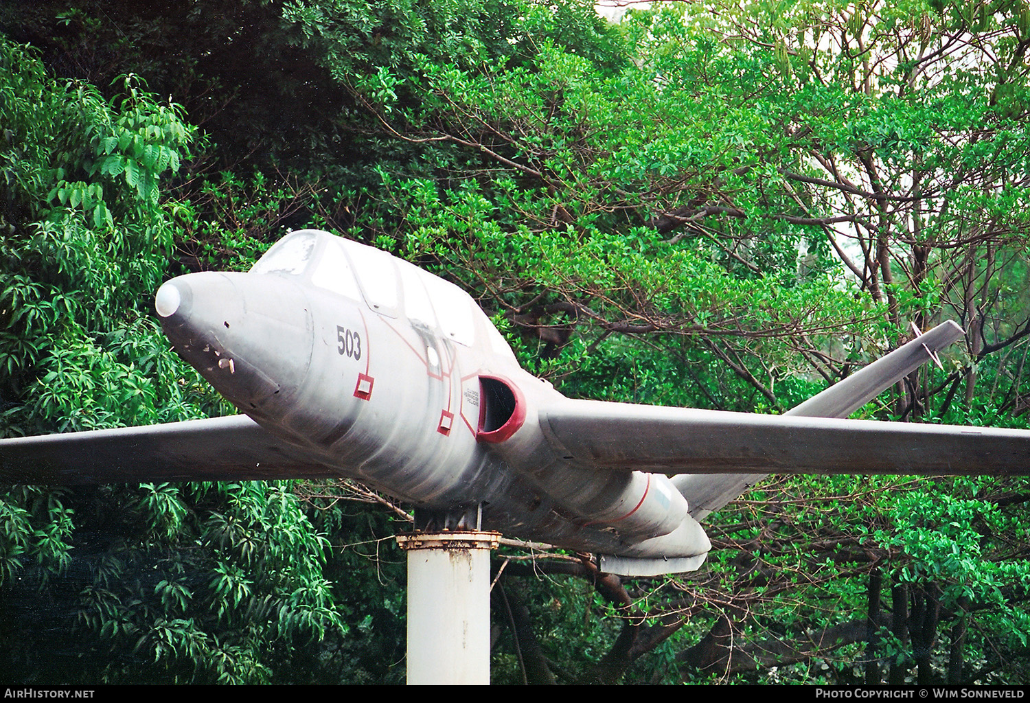 Aircraft Photo of 503 | Fouga CM-170 Magister | El Salvador - Air Force | AirHistory.net #658561