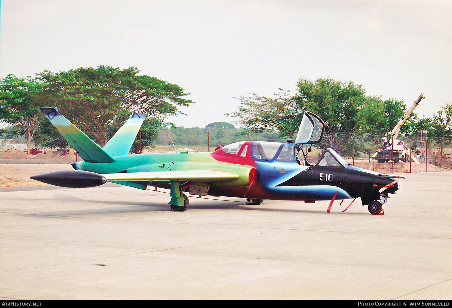 Aircraft Photo of 510 | Fouga CM-170 Magister | El Salvador - Air Force | AirHistory.net #658573