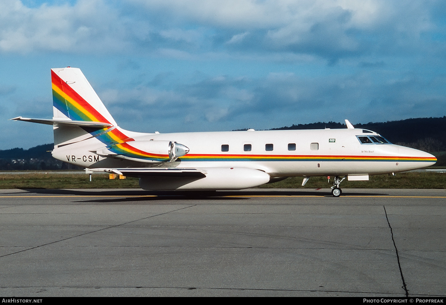 Aircraft Photo of VR-CSM | Lockheed L-1329 JetStar 731 | AirHistory.net #658583