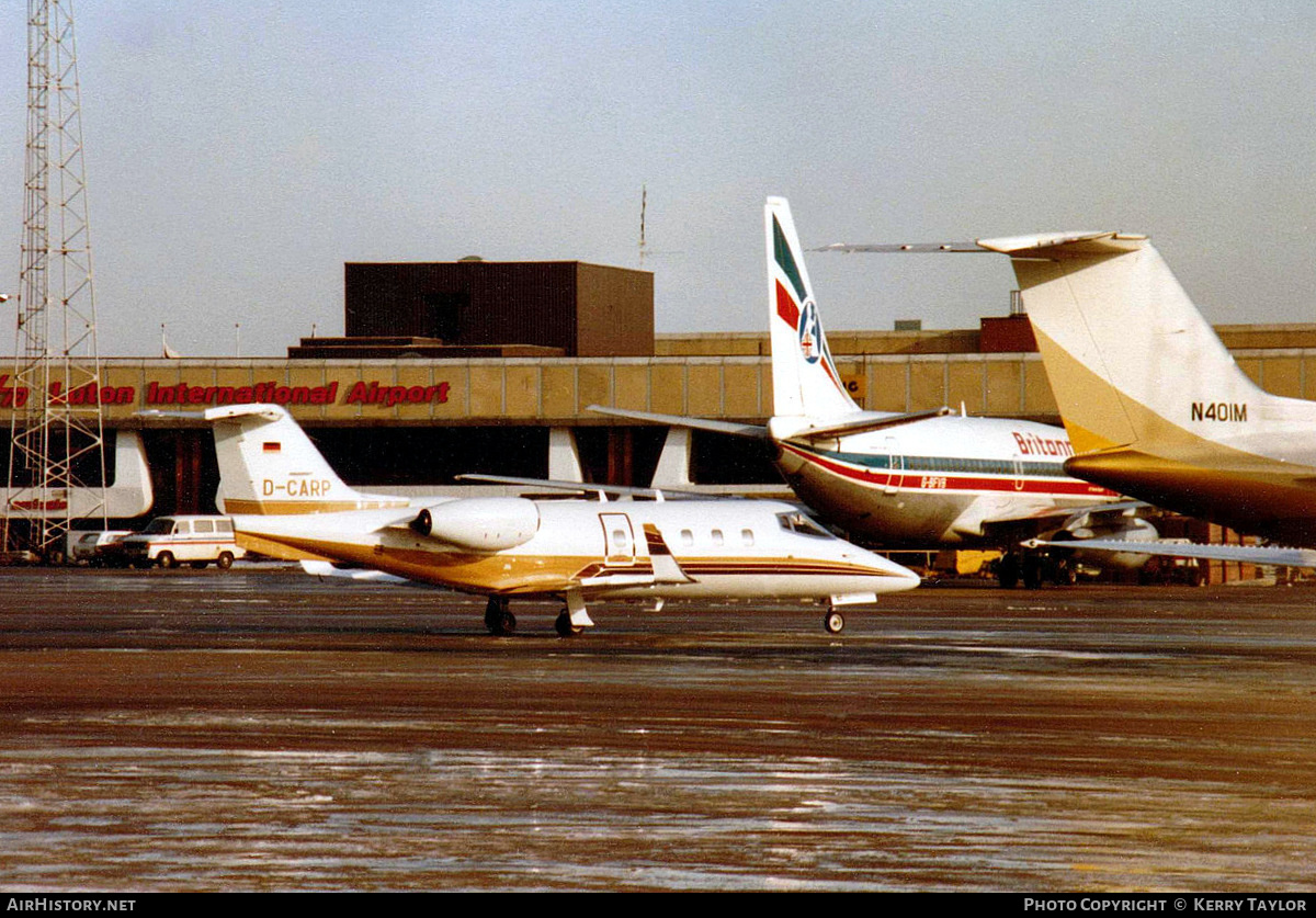 Aircraft Photo of D-CARP | Gates Learjet 55 | AirHistory.net #658591