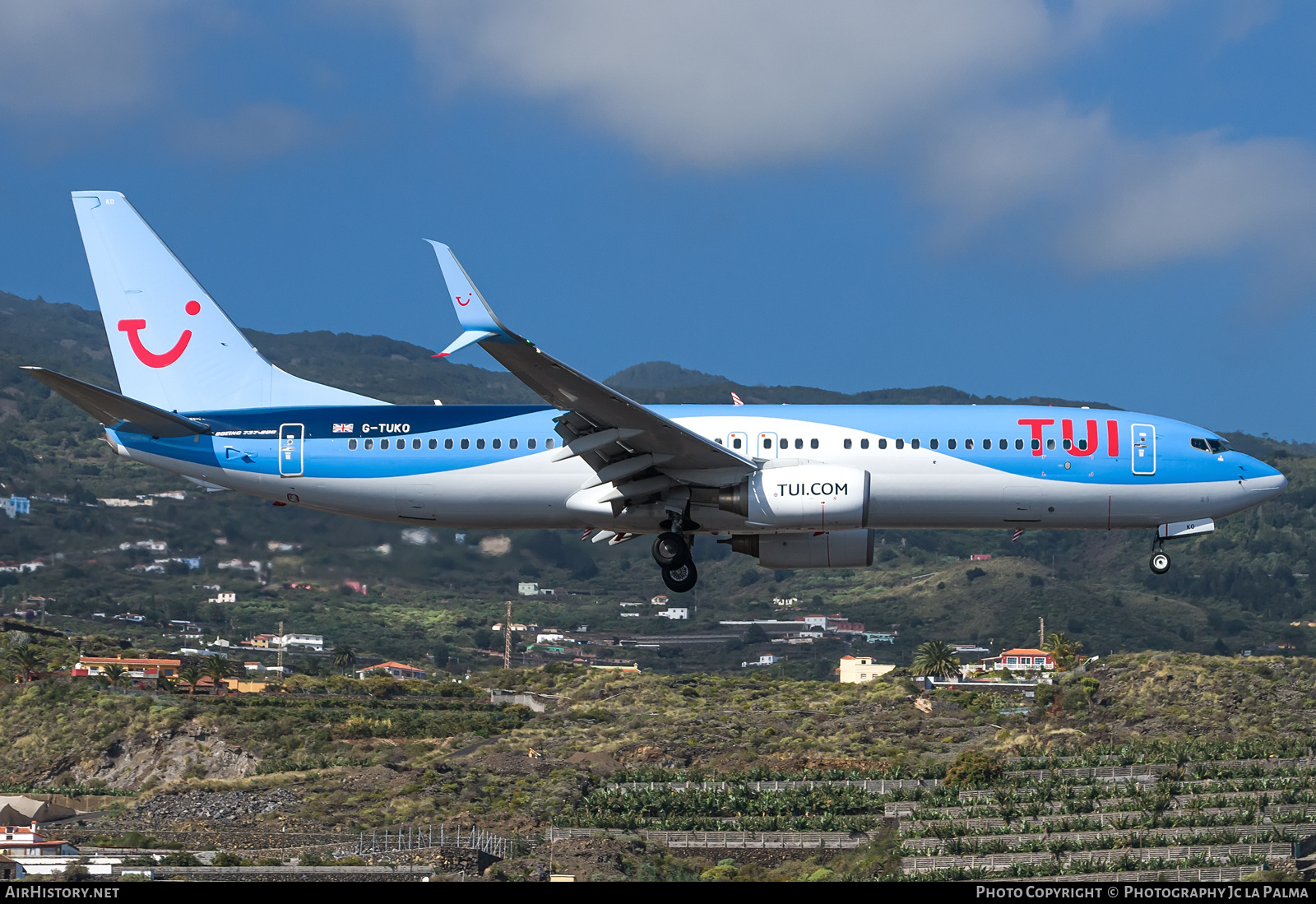 Aircraft Photo of G-TUKO | Boeing 737-8K5 | TUI | AirHistory.net #658619