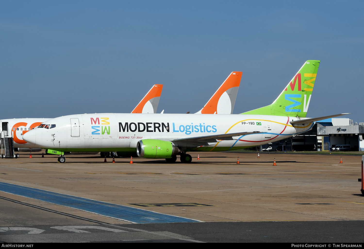 Aircraft Photo of PP-YBD | Boeing 737-3Y0(SF) | Modern Logistics | AirHistory.net #658631