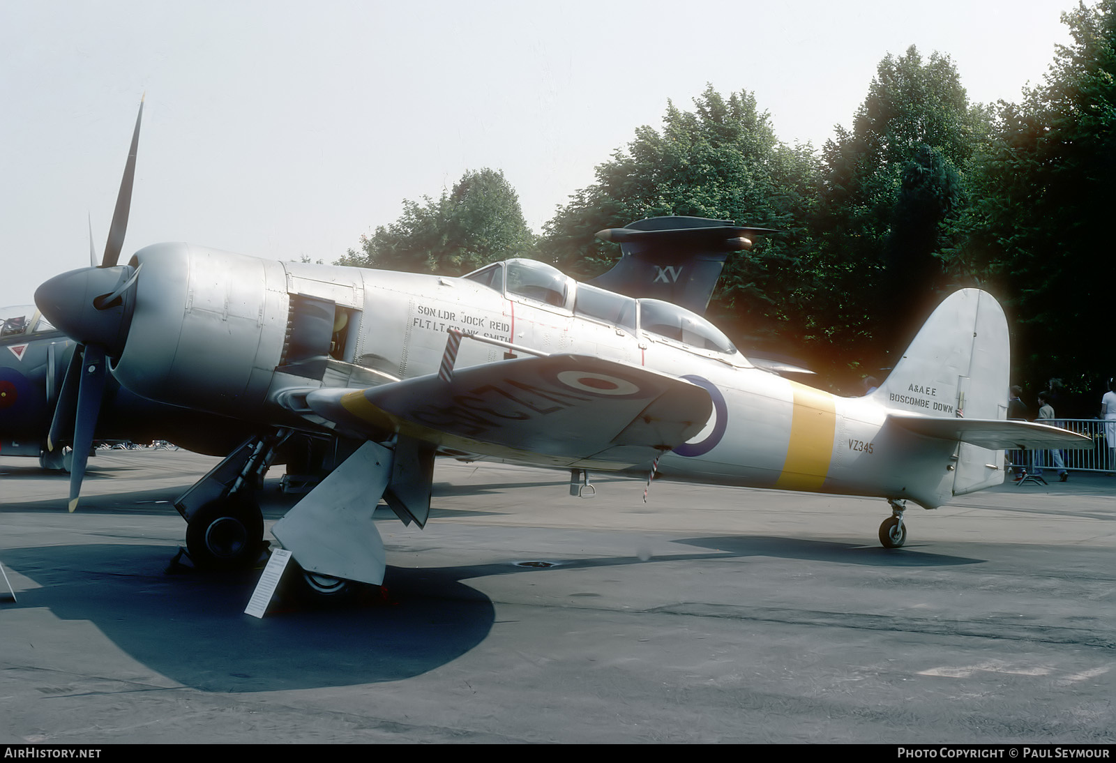 Aircraft Photo of VZ345 | Hawker Sea Fury T20S | UK - Air Force | AirHistory.net #658639