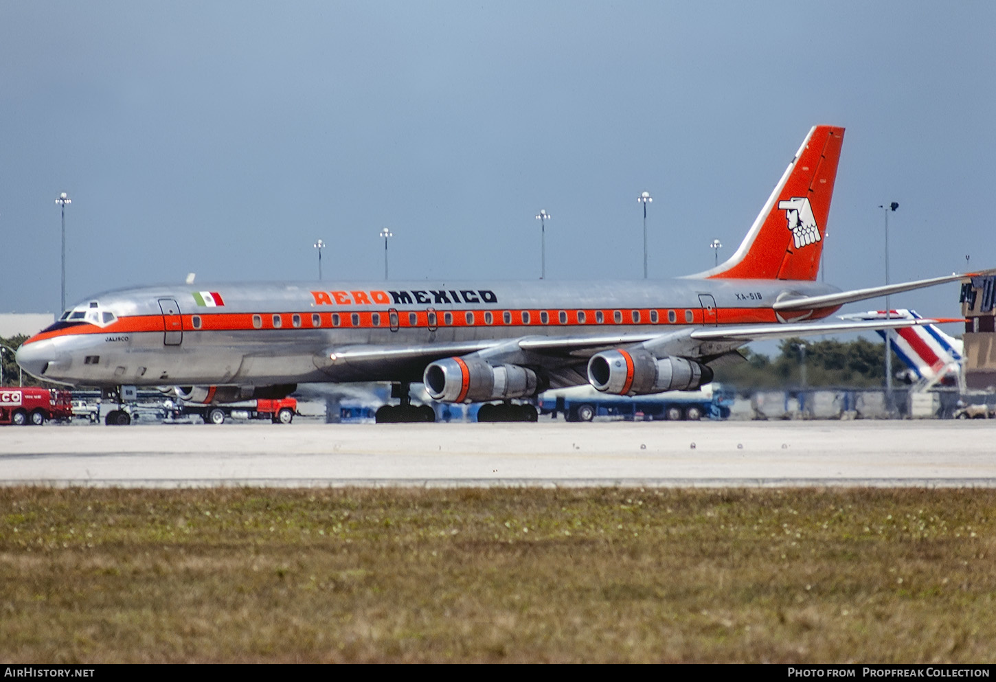 Aircraft Photo of XA-SIB | Douglas DC-8-51 | AeroMéxico | AirHistory.net #658644