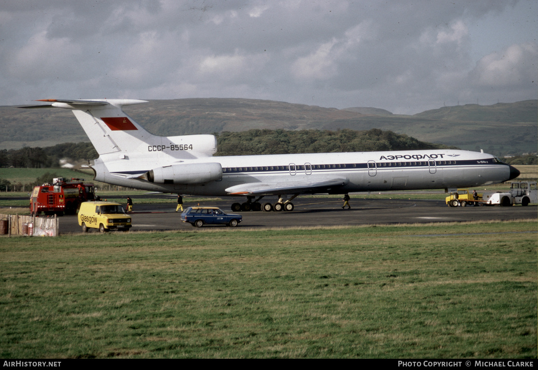 Aircraft Photo of CCCP-85564 | Tupolev Tu-154B-2 | Aeroflot | AirHistory.net #658656