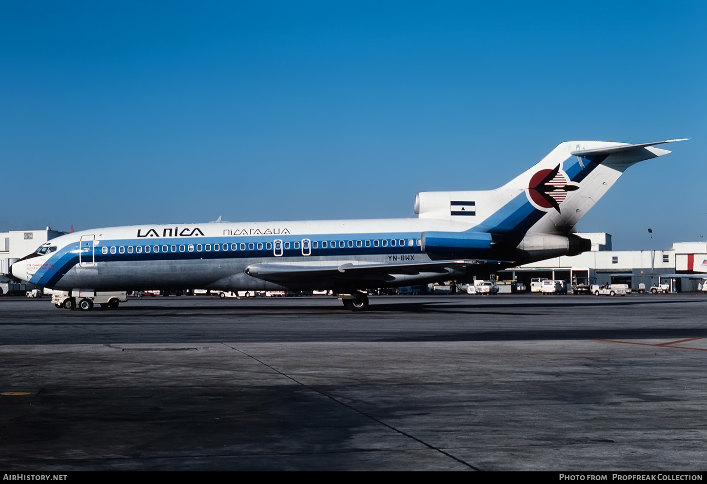 Aircraft Photo of YN-BWX | Boeing 727-76 | Lanica - Líneas Aéreas de Nicaragua | AirHistory.net #658663