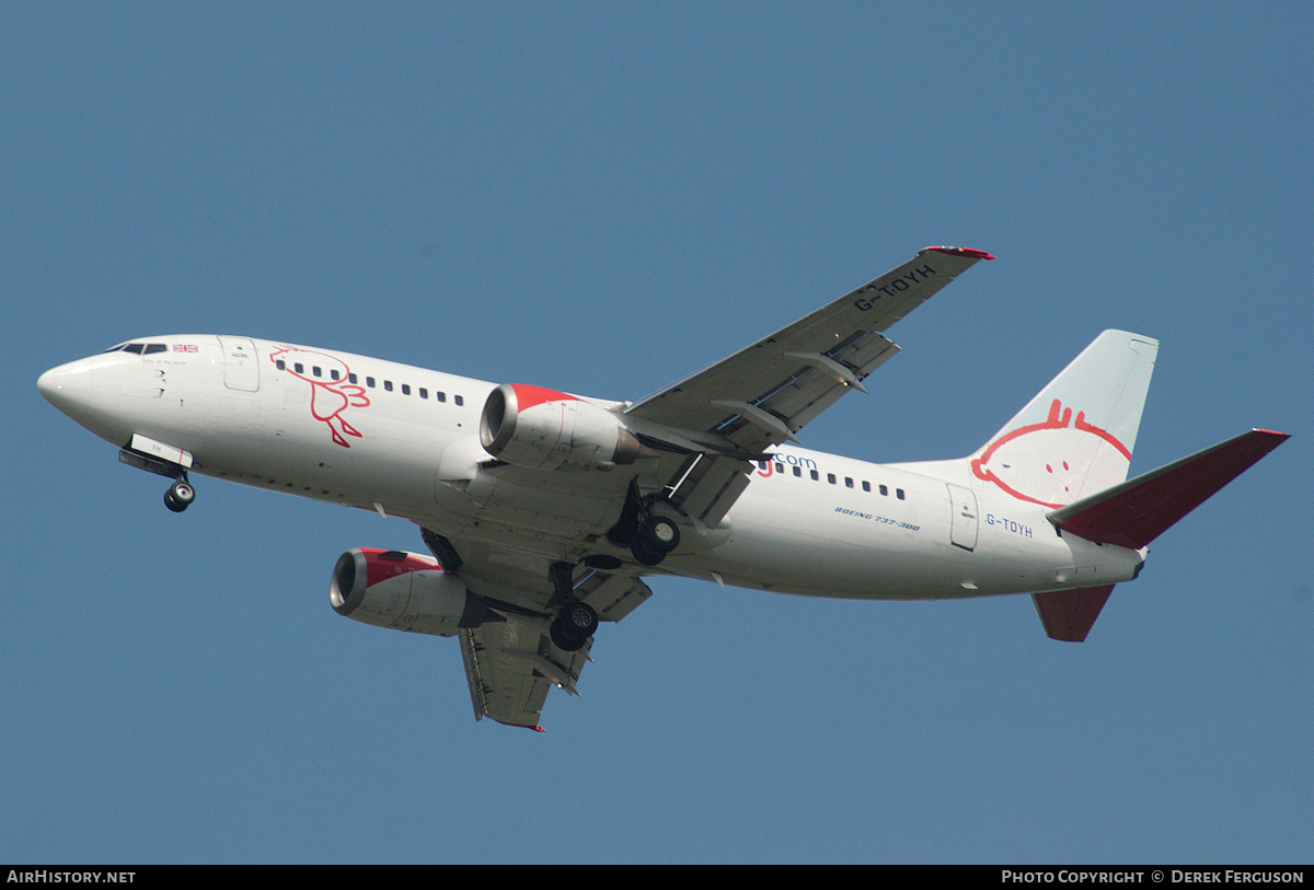 Aircraft Photo of G-TOYH | Boeing 737-36N | Bmibaby | AirHistory.net #658665