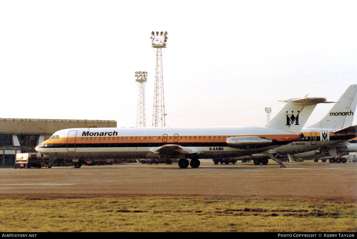 Aircraft Photo of G-AXMG | BAC 111-518FG One-Eleven | Monarch Airlines | AirHistory.net #658678