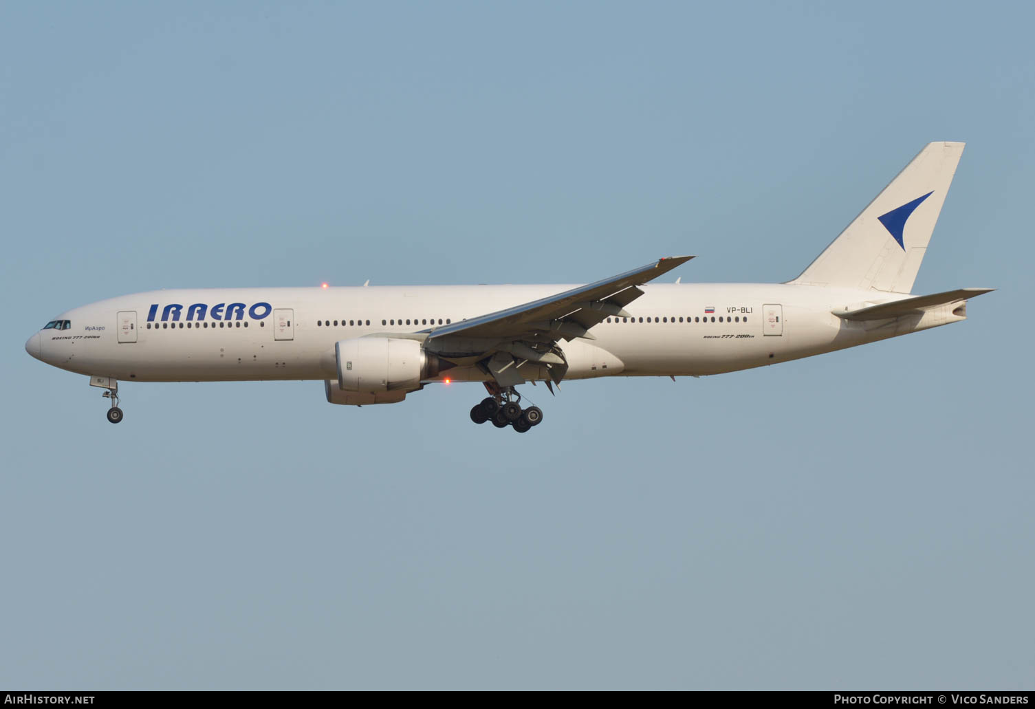 Aircraft Photo of VP-BLI | Boeing 777-21H/ER | IrAero | AirHistory.net #658698