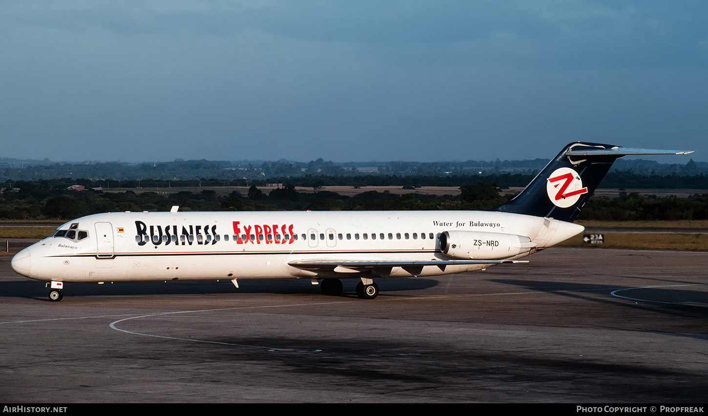 Aircraft Photo of ZS-NRD | McDonnell Douglas DC-9-32 | Business Express | AirHistory.net #658704