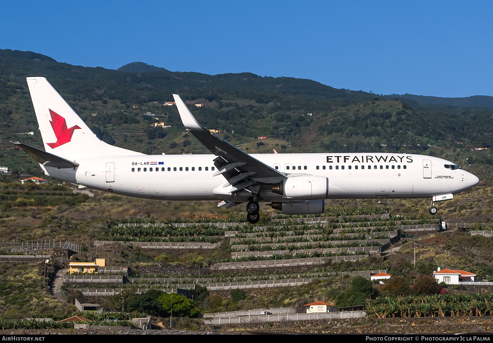 Aircraft Photo of 9A-LAB | Boeing 737-8K5 | ETF Airways | AirHistory.net #658712