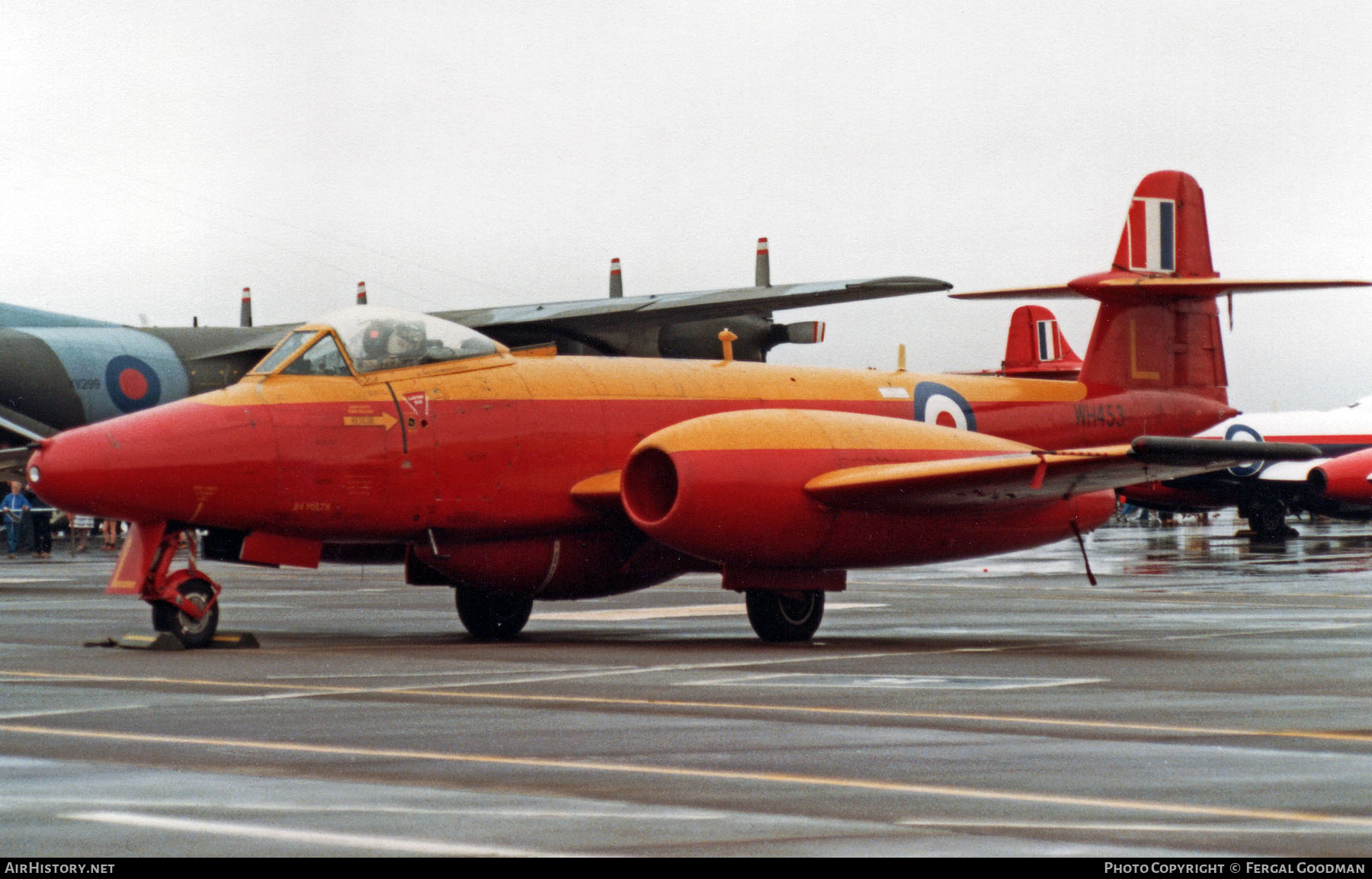 Aircraft Photo of WH453 | Gloster Meteor D16 | UK - Air Force | AirHistory.net #658720