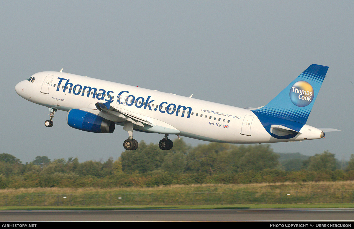 Aircraft Photo of G-FTDF | Airbus A320-231 | Thomas Cook Airlines | AirHistory.net #658726