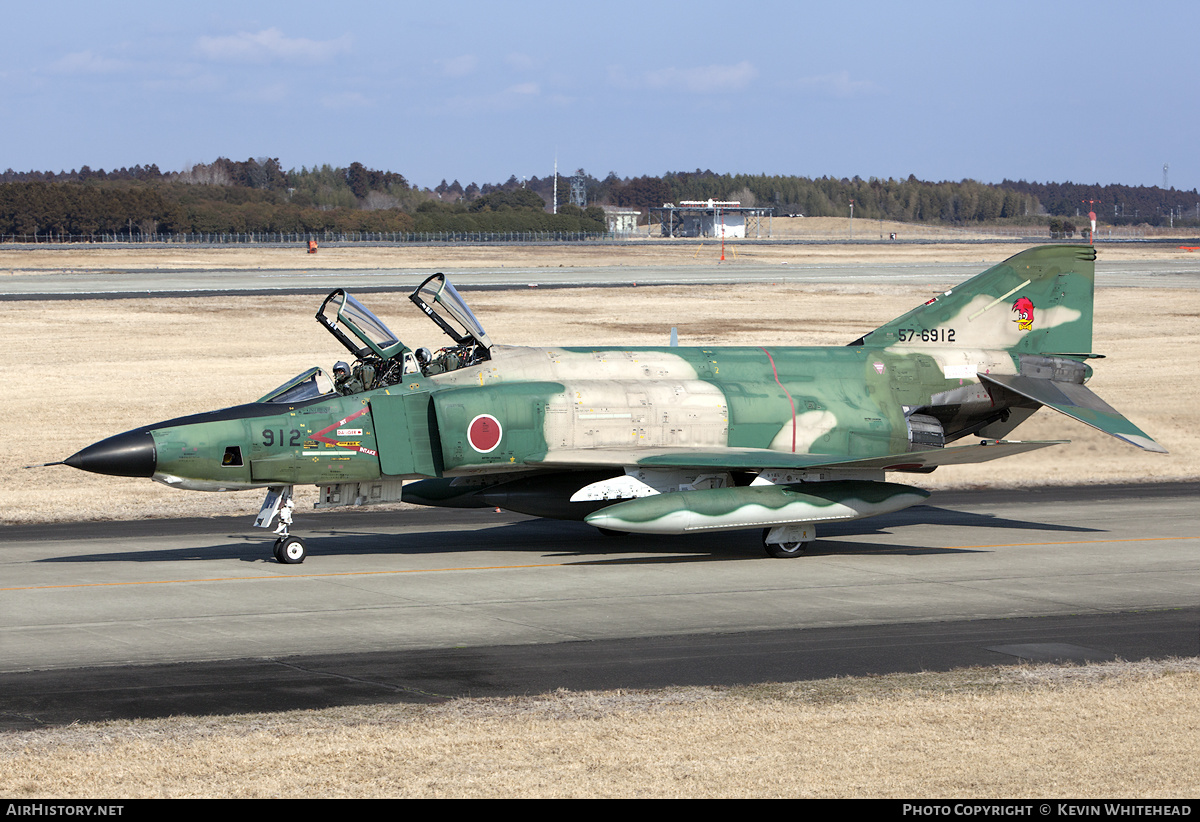 Aircraft Photo of 57-6912 | McDonnell Douglas RF-4E Kai Phantom II | Japan - Air Force | AirHistory.net #658734