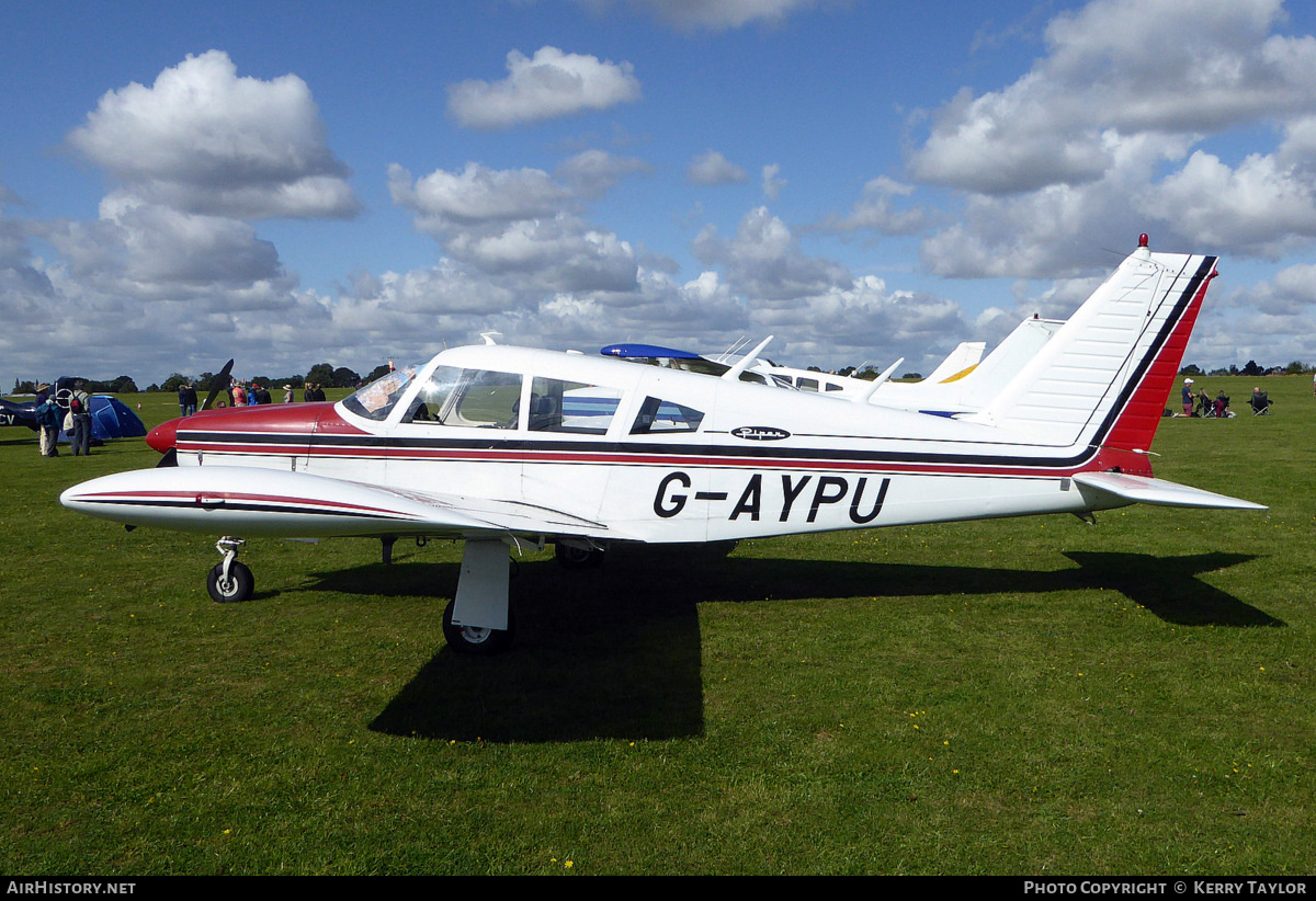 Aircraft Photo of G-AYPU | Piper PA-28R-200 Cherokee Arrow | AirHistory.net #658769