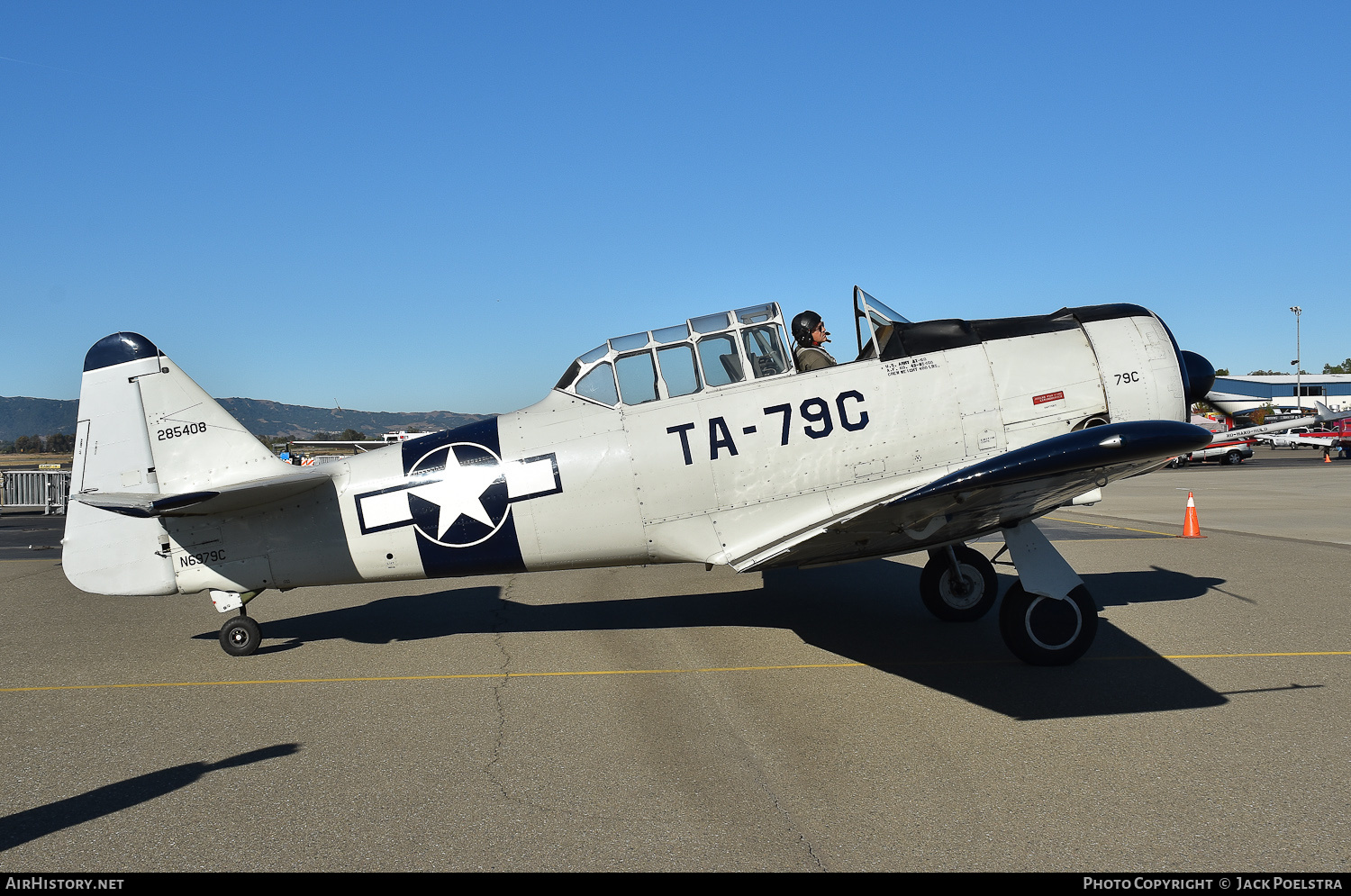 Aircraft Photo of N6979C / 285408 | North American AT-6D Texan | USA - Air Force | AirHistory.net #658774