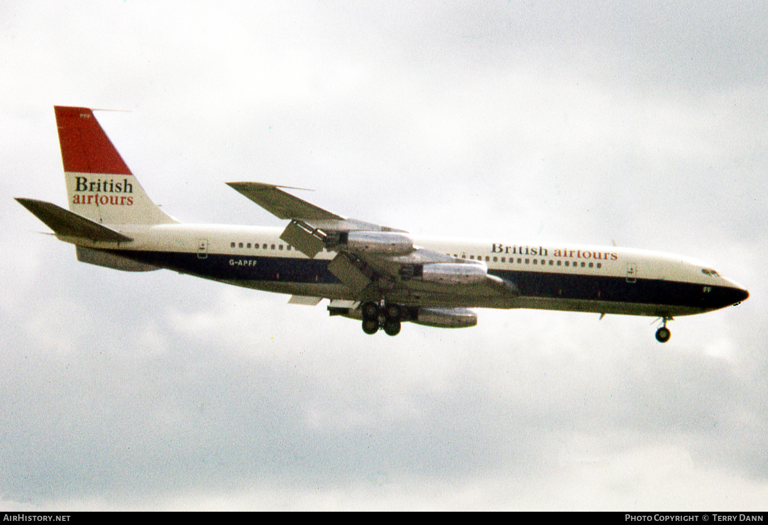 Aircraft Photo of G-APFF | Boeing 707-436 | British Airtours | AirHistory.net #658790
