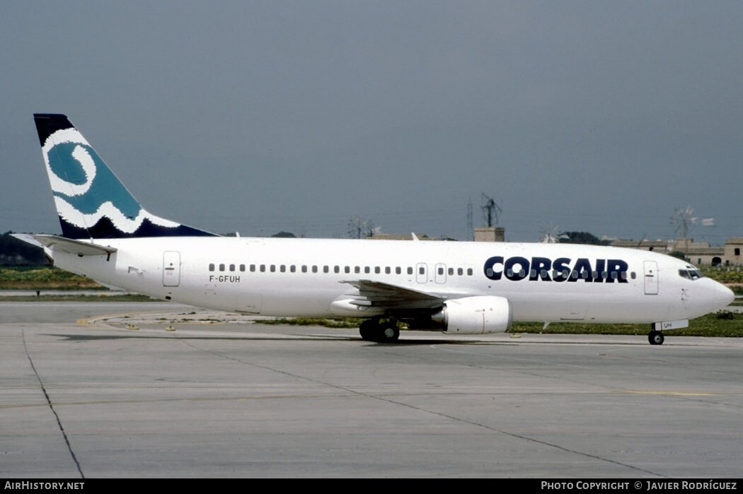 Aircraft Photo of F-GFUH | Boeing 737-4B3 | Corsair | AirHistory.net #658793