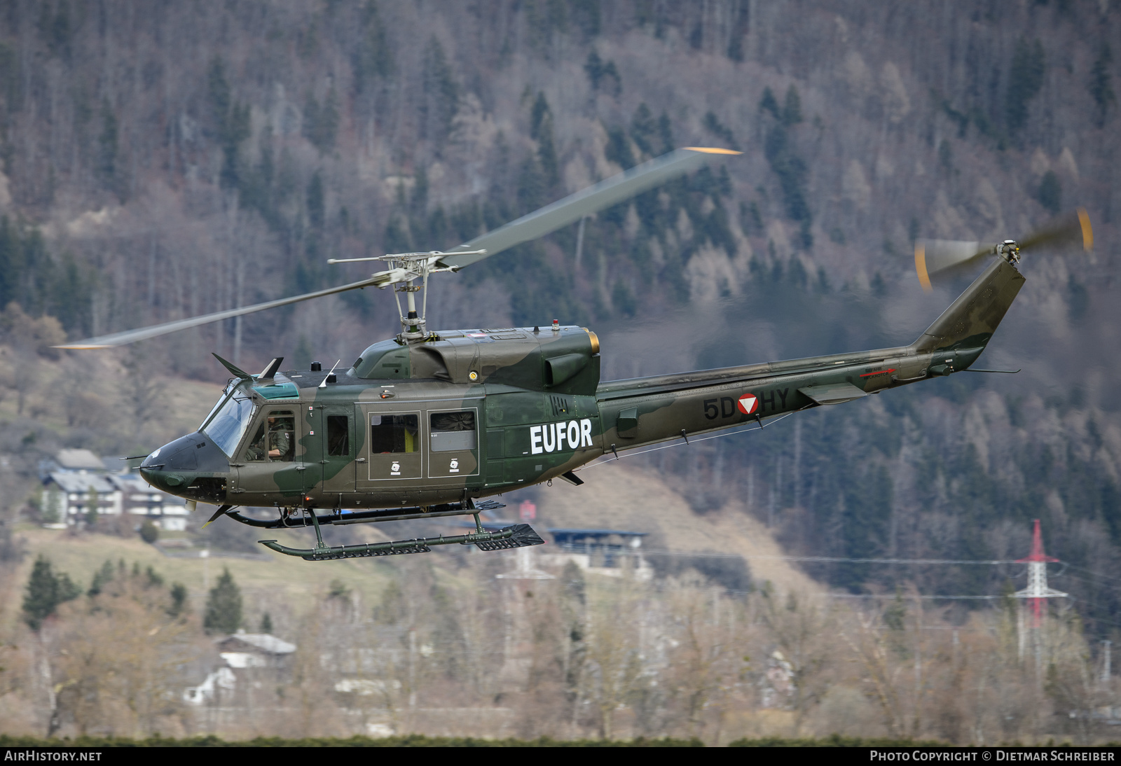 Aircraft Photo of 5D-HY | Agusta AB-212 | Austria - Air Force | AirHistory.net #658796