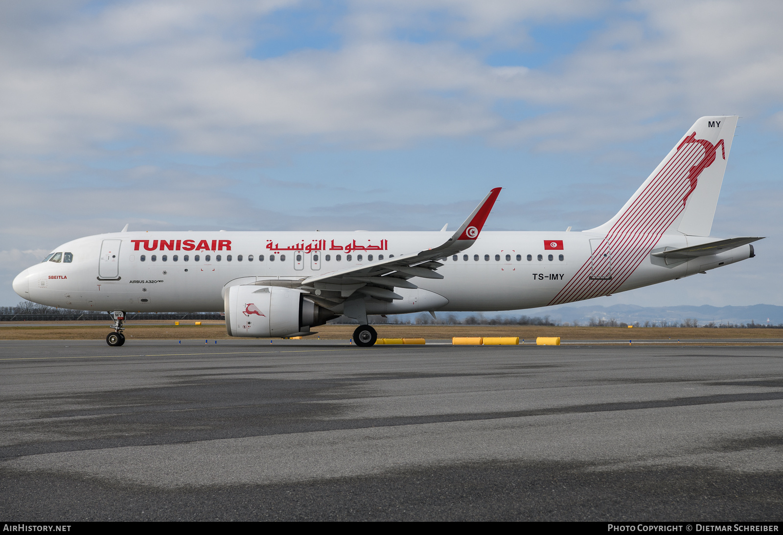 Aircraft Photo of TS-IMY | Airbus A320-251N | Tunisair | AirHistory.net #658814