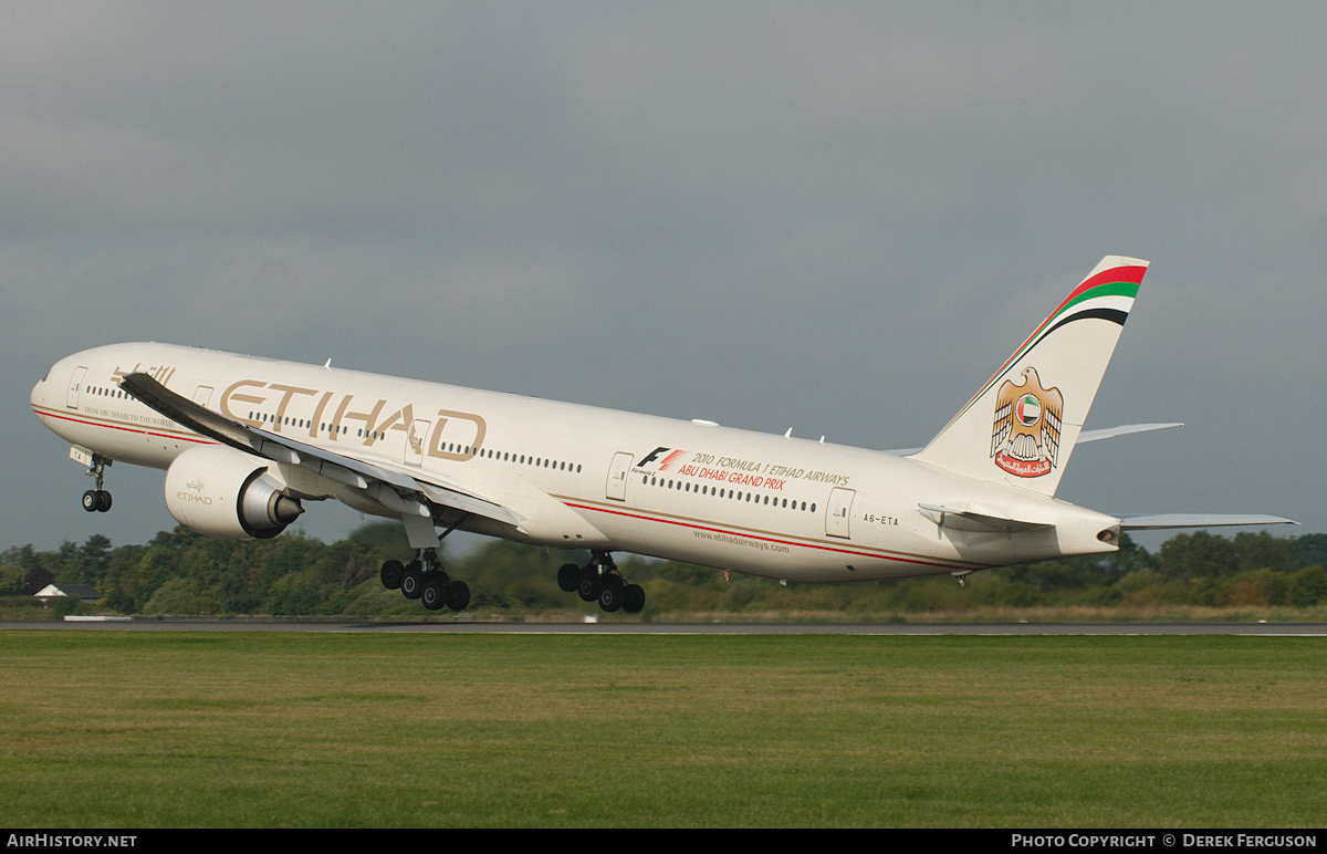 Aircraft Photo of A6-ETA | Boeing 777-3FX/ER | Etihad Airways | AirHistory.net #658831