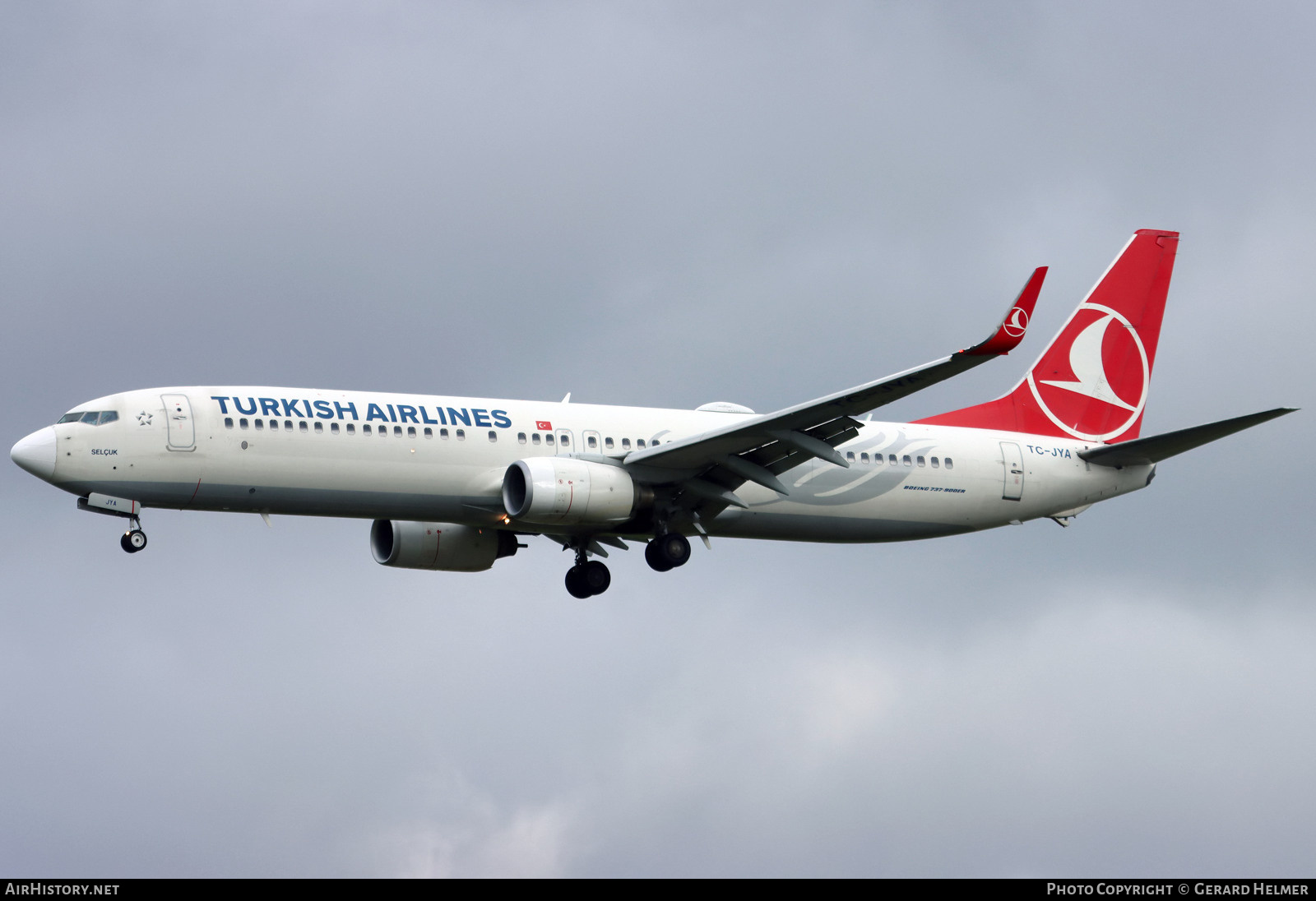 Aircraft Photo of TC-JYA | Boeing 737-9F2/ER | Turkish Airlines | AirHistory.net #658832