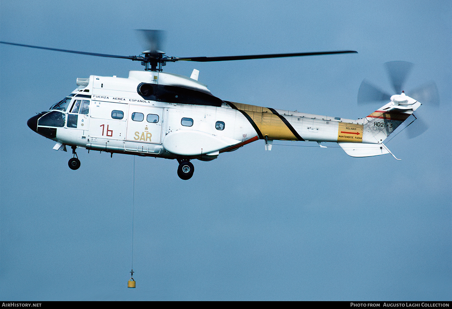 Aircraft Photo of HD.21-3 | Aerospatiale AS-332B Super Puma | Spain - Air Force | AirHistory.net #658849