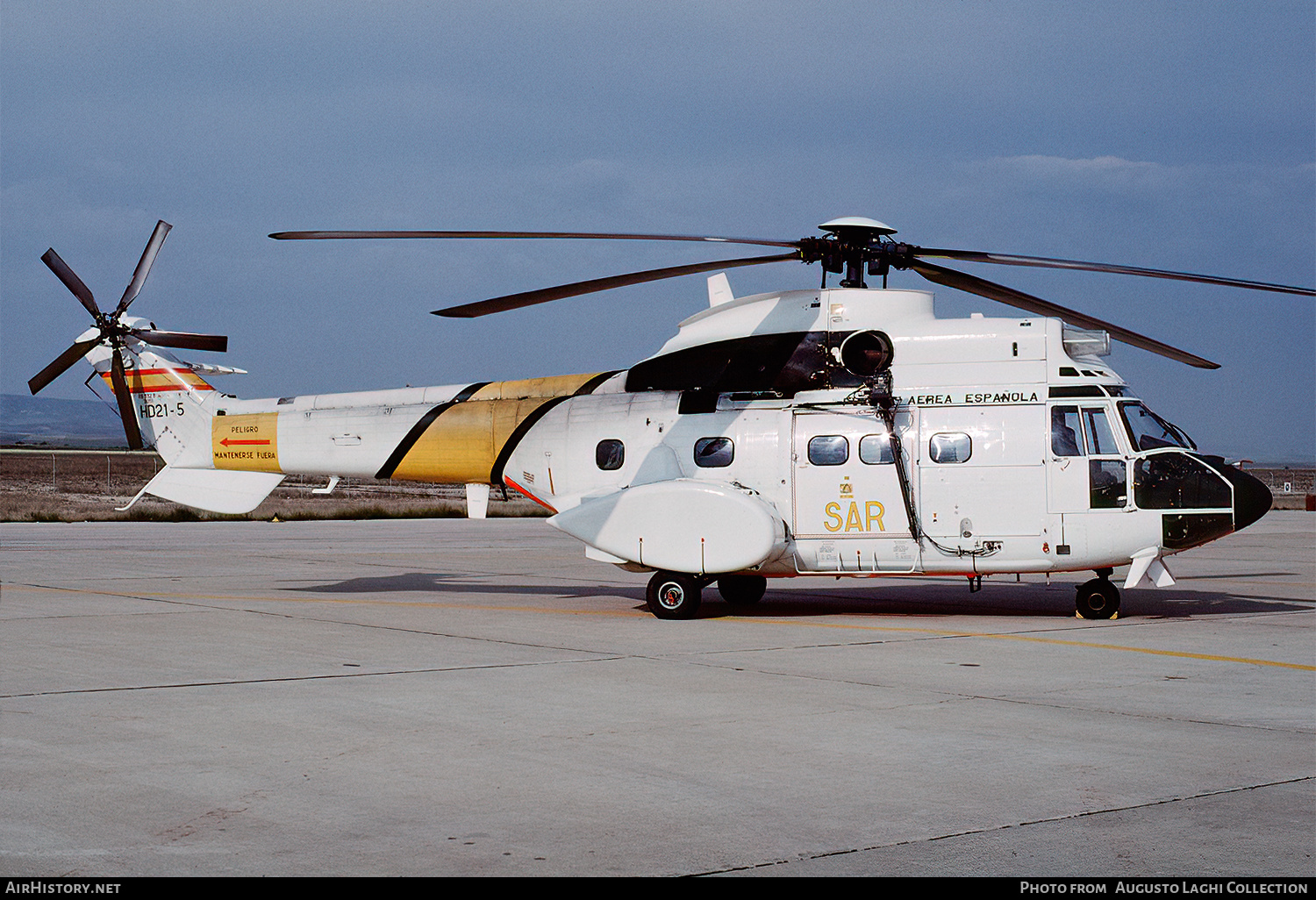 Aircraft Photo of HD.21-5 | Aerospatiale AS-332B Super Puma | Spain - Air Force | AirHistory.net #658857