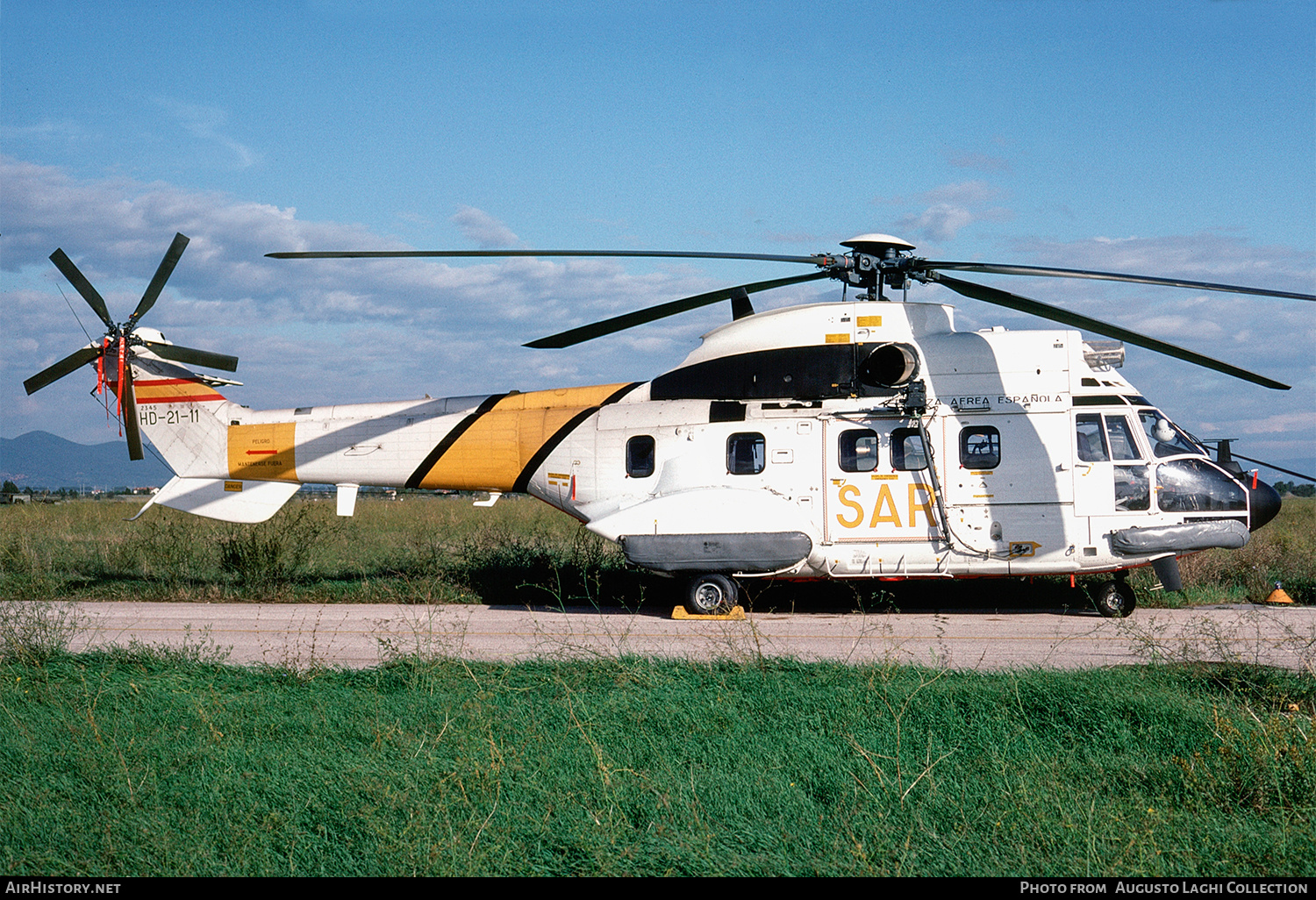 Aircraft Photo of HD.21-11 | Aerospatiale AS-332B1 Super Puma | Spain - Air Force | AirHistory.net #658858