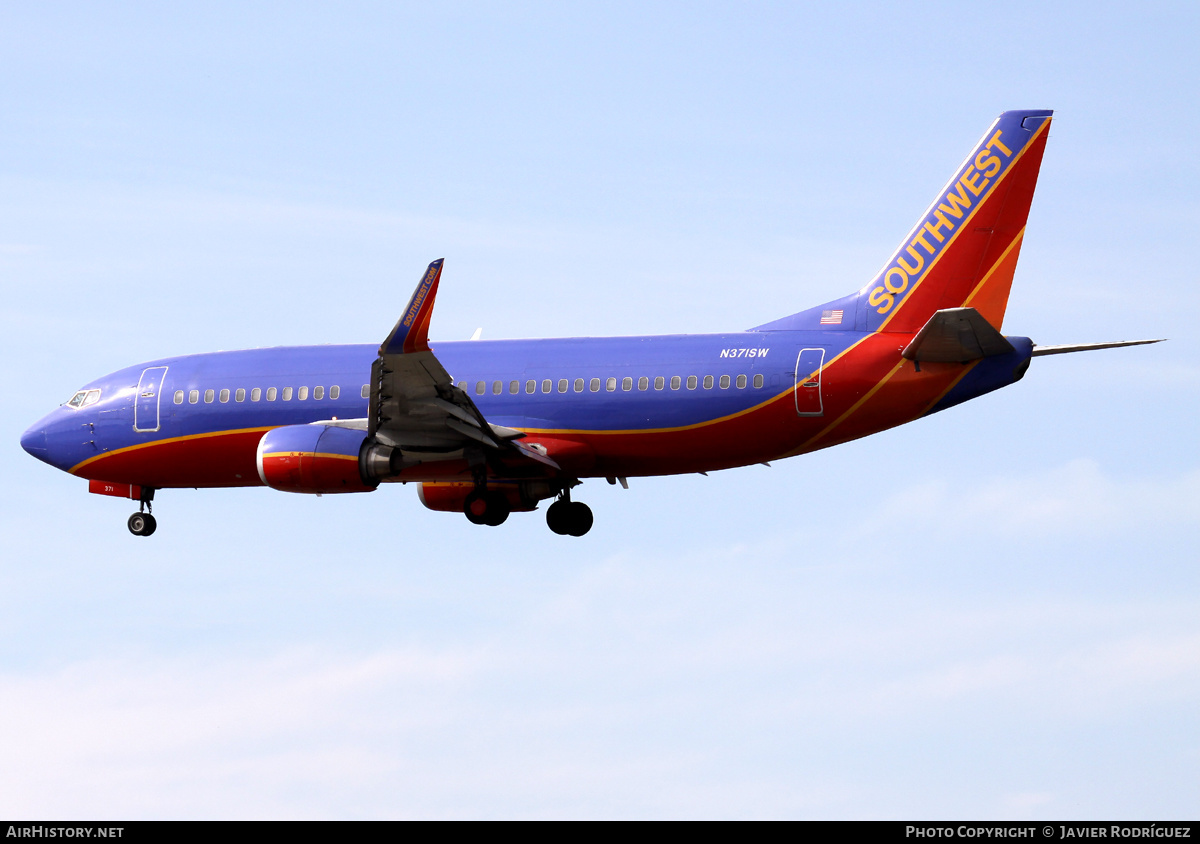 Aircraft Photo of N371SW | Boeing 737-3H4 | Southwest Airlines | AirHistory.net #658862