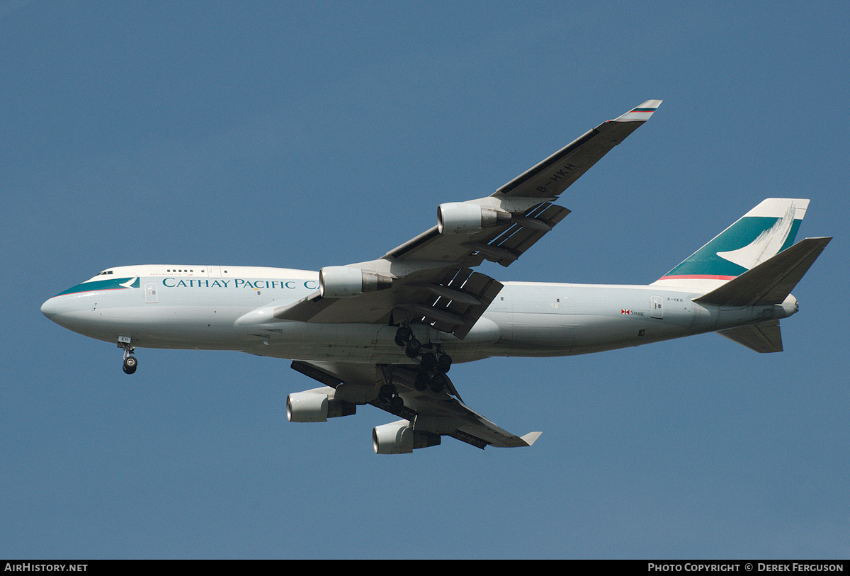 Aircraft Photo of B-HKH | Boeing 747-412(BCF) | Cathay Pacific Airways Cargo | AirHistory.net #658871