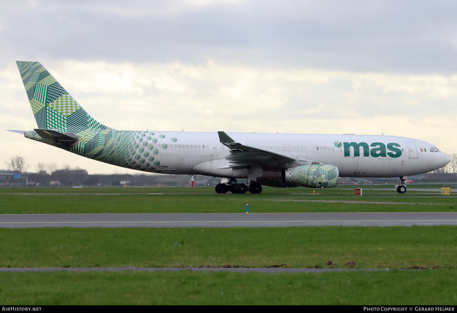 Aircraft Photo of EI-MAA | Airbus A330-243/P2F | MasAir | AirHistory.net #658876
