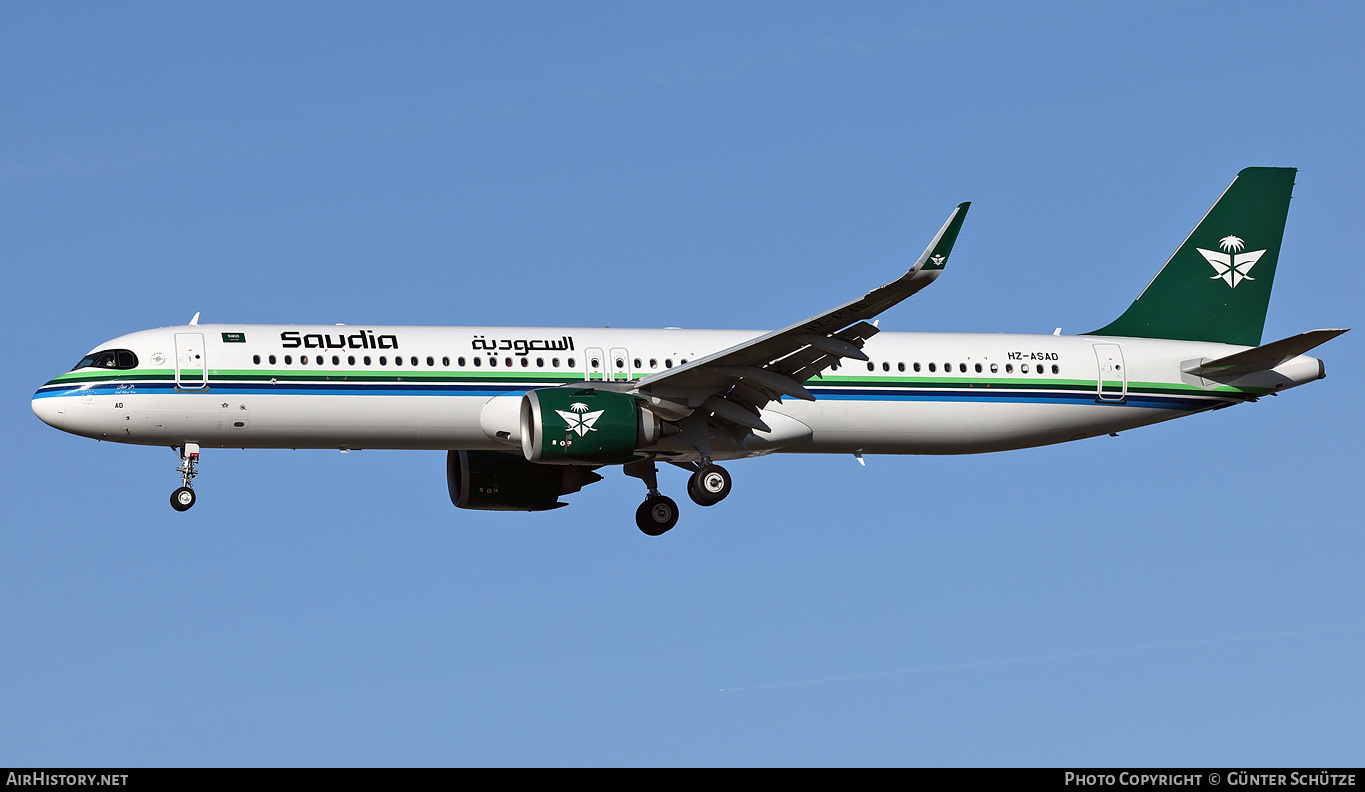 Aircraft Photo of HZ-ASAD | Airbus A321-251NX | Saudia - Saudi Arabian Airlines | AirHistory.net #658877