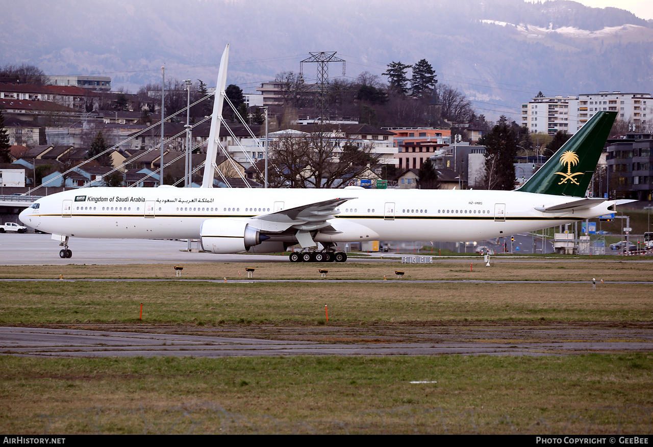 Aircraft Photo of HZ-HM5 | Boeing 777-3FG/ER | Kingdom of Saudi Arabia | AirHistory.net #658895