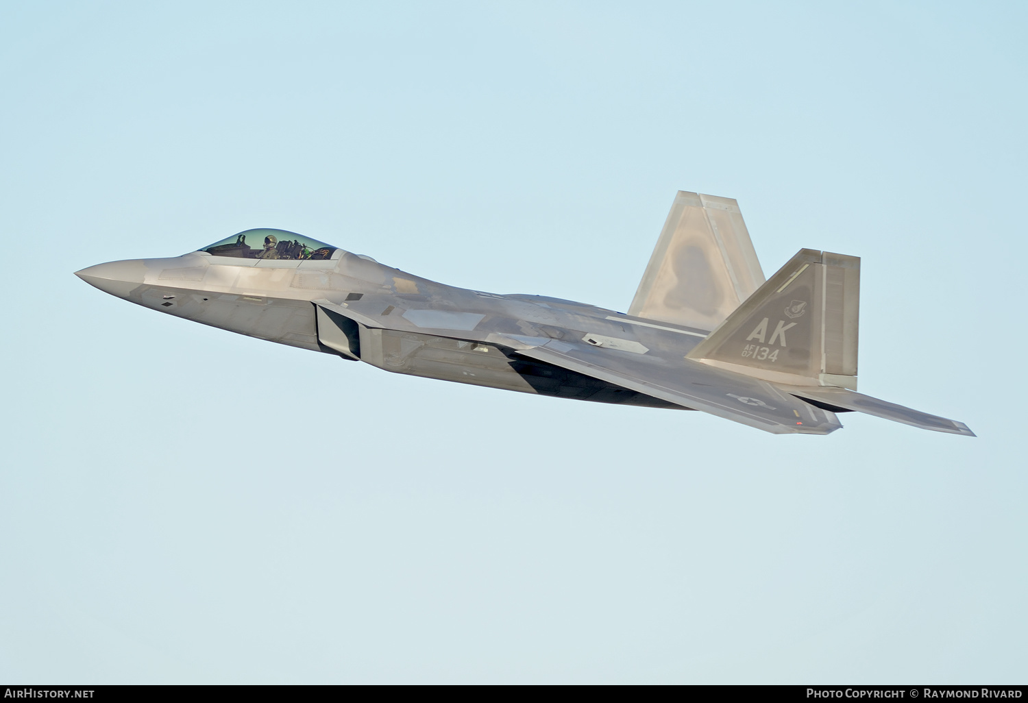 Aircraft Photo of 07-4134 | Lockheed Martin F-22A Raptor | USA - Air Force | AirHistory.net #658898