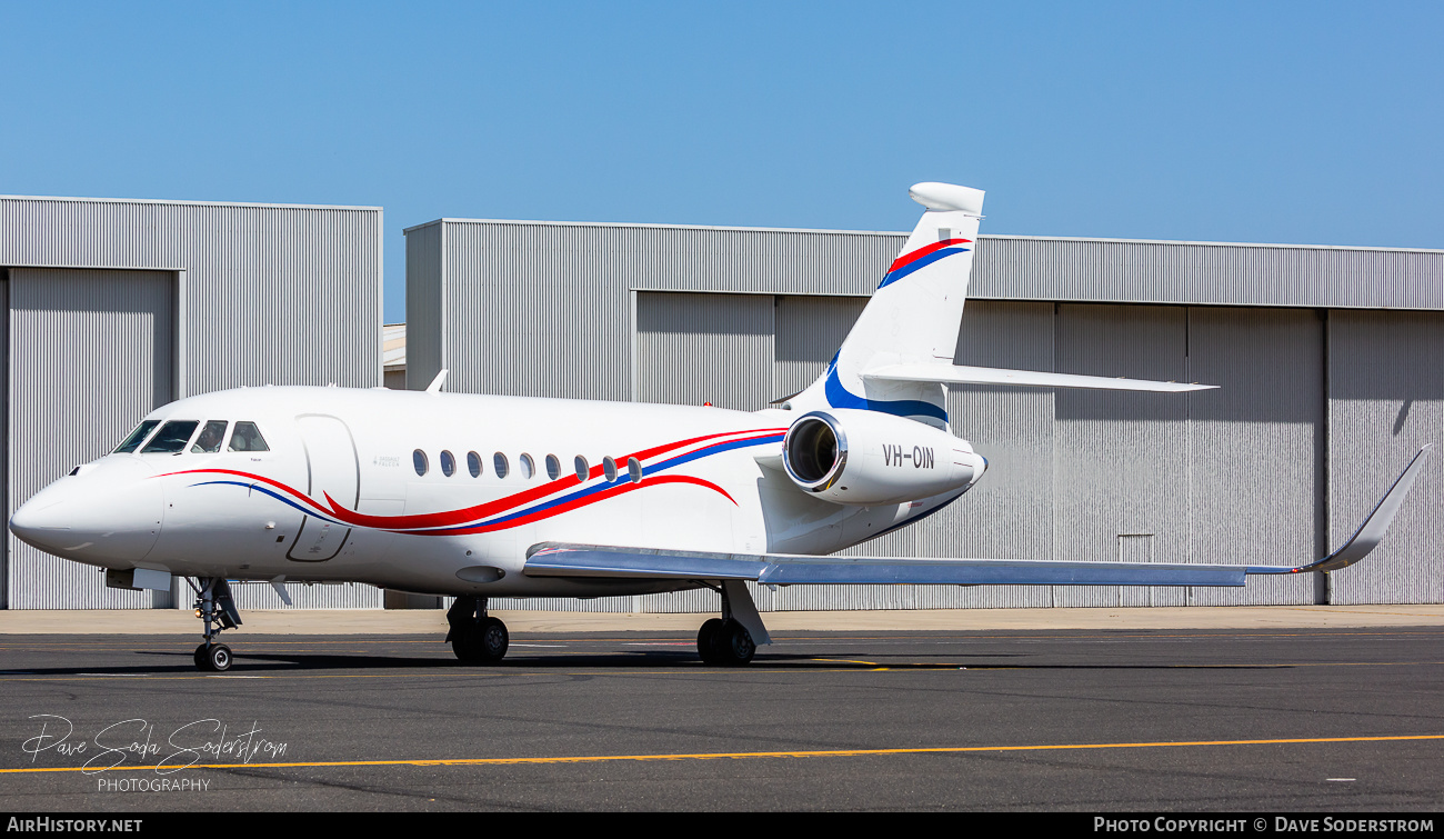Aircraft Photo of VH-OIN | Dassault Falcon 2000LX | AirHistory.net #658903