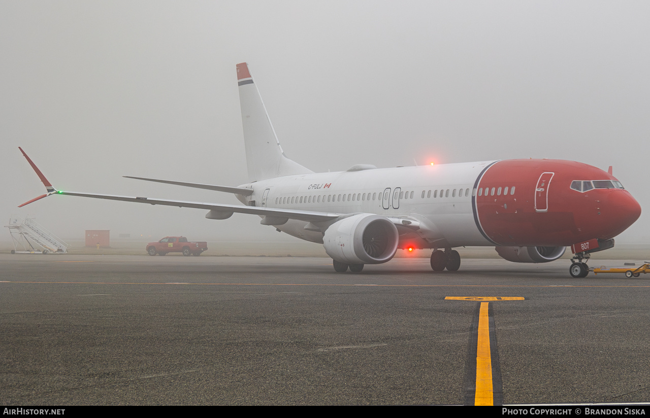 Aircraft Photo of C-FULJ | Boeing 737-8 Max 8 | Norwegian | AirHistory.net #658913