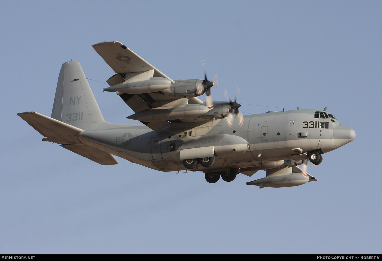Aircraft Photo of 163311 / 3311 | Lockheed C-130T Hercules (L-382) | USA - Marines | AirHistory.net #658917