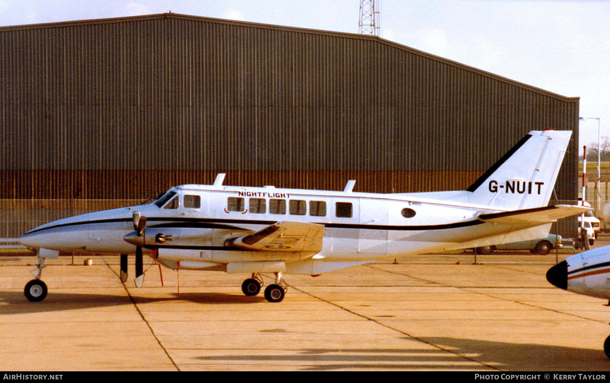 Aircraft Photo of G-NUIT | Beech 99 Airliner | Nightflight | AirHistory.net #658921