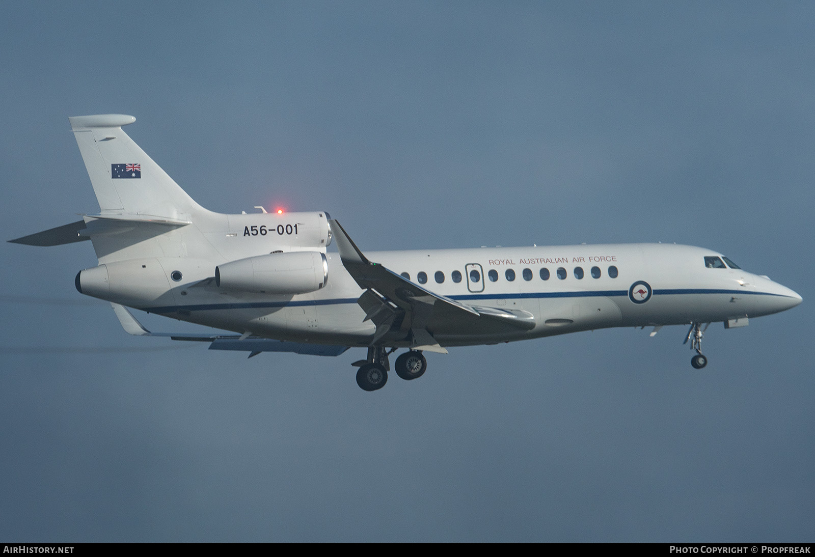 Aircraft Photo of A56-001 | Dassault Falcon 7X | Australia - Air Force | AirHistory.net #658945