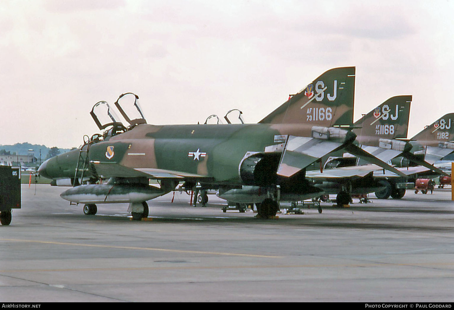 Aircraft Photo of 73-1166 / AF73-1166 | McDonnell Douglas F-4E Phantom II | USA - Air Force | AirHistory.net #658963