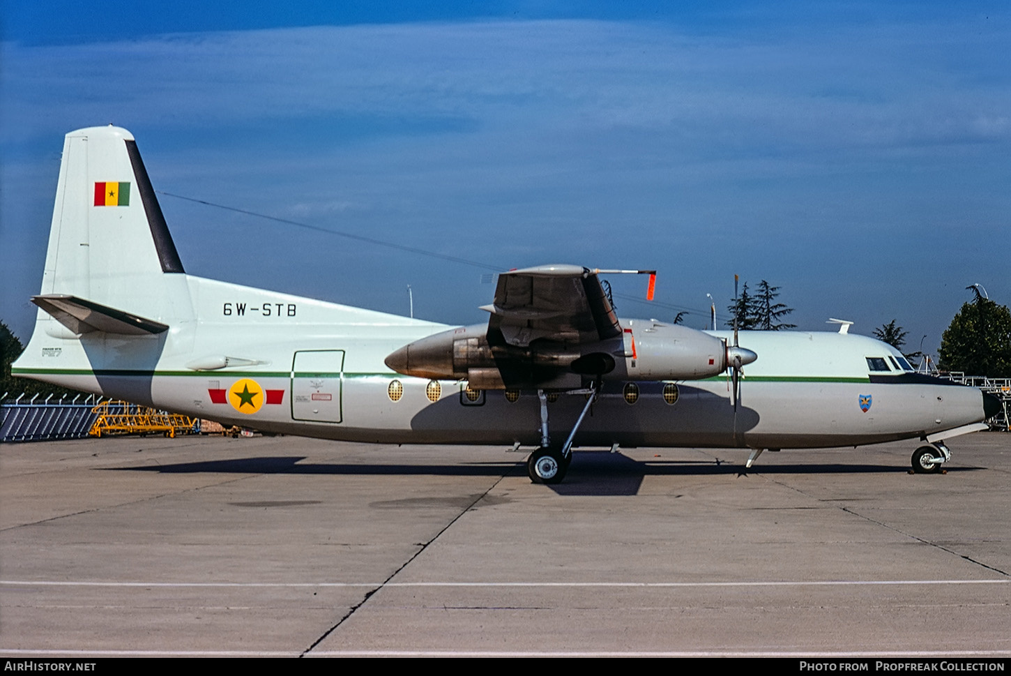 Aircraft Photo of 6W-STB | Fokker F27-400M Troopship | Senegal - Air Force | AirHistory.net #658965