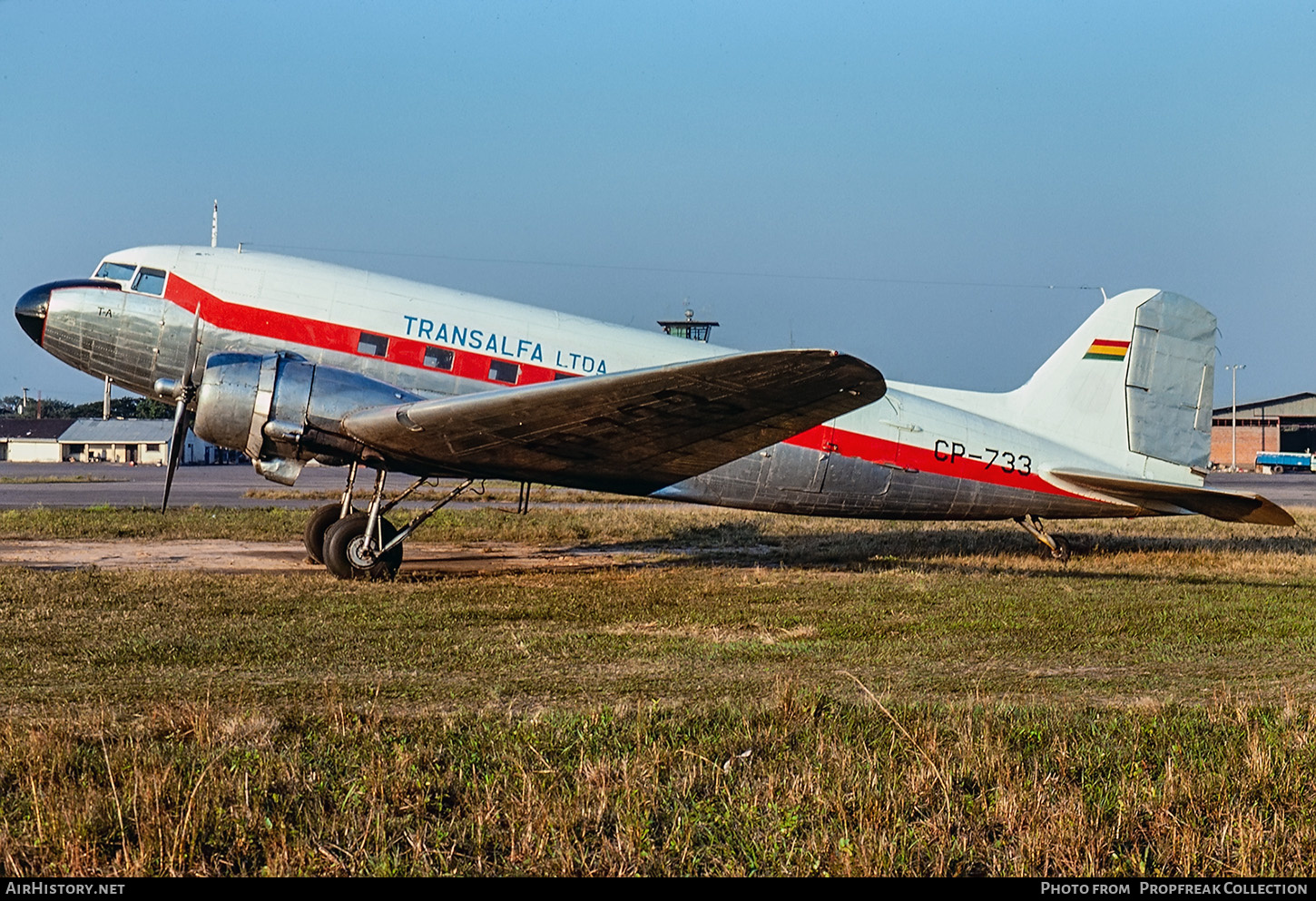 Aircraft Photo of CP-733 | Douglas DC-3(AF) | Transalfa - Transportes Aéreos Alfa | AirHistory.net #658974