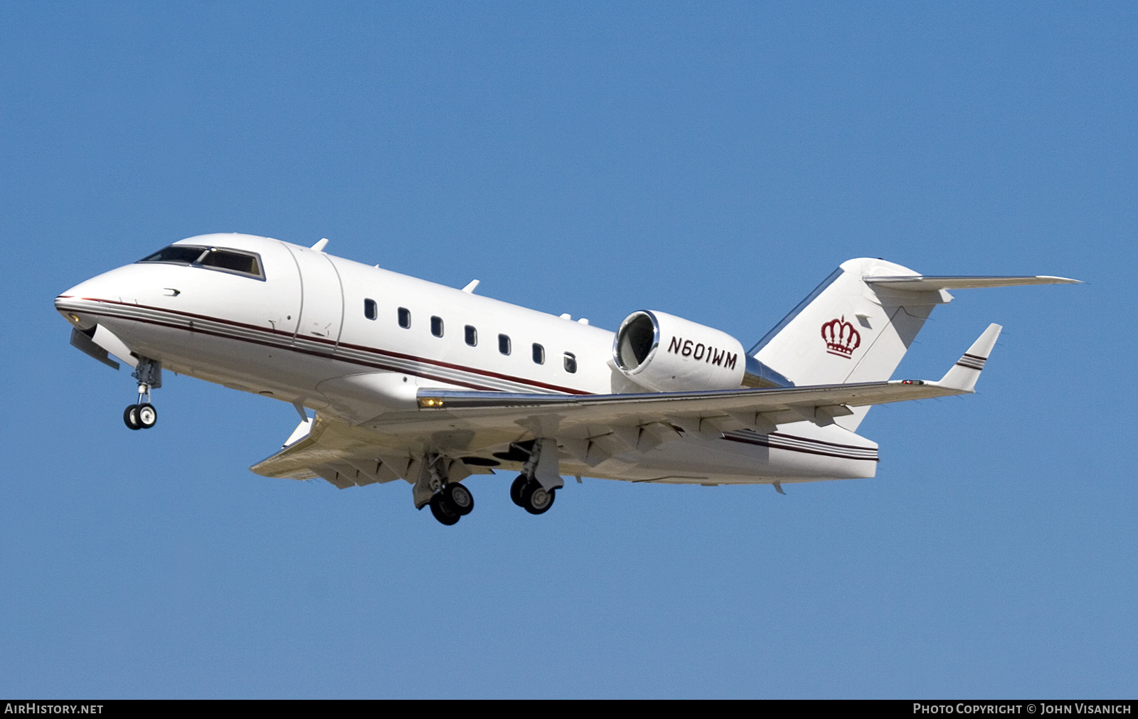 Aircraft Photo of N601WM | Canadair Challenger 601-3A (CL-600-2B16) | AirHistory.net #658990