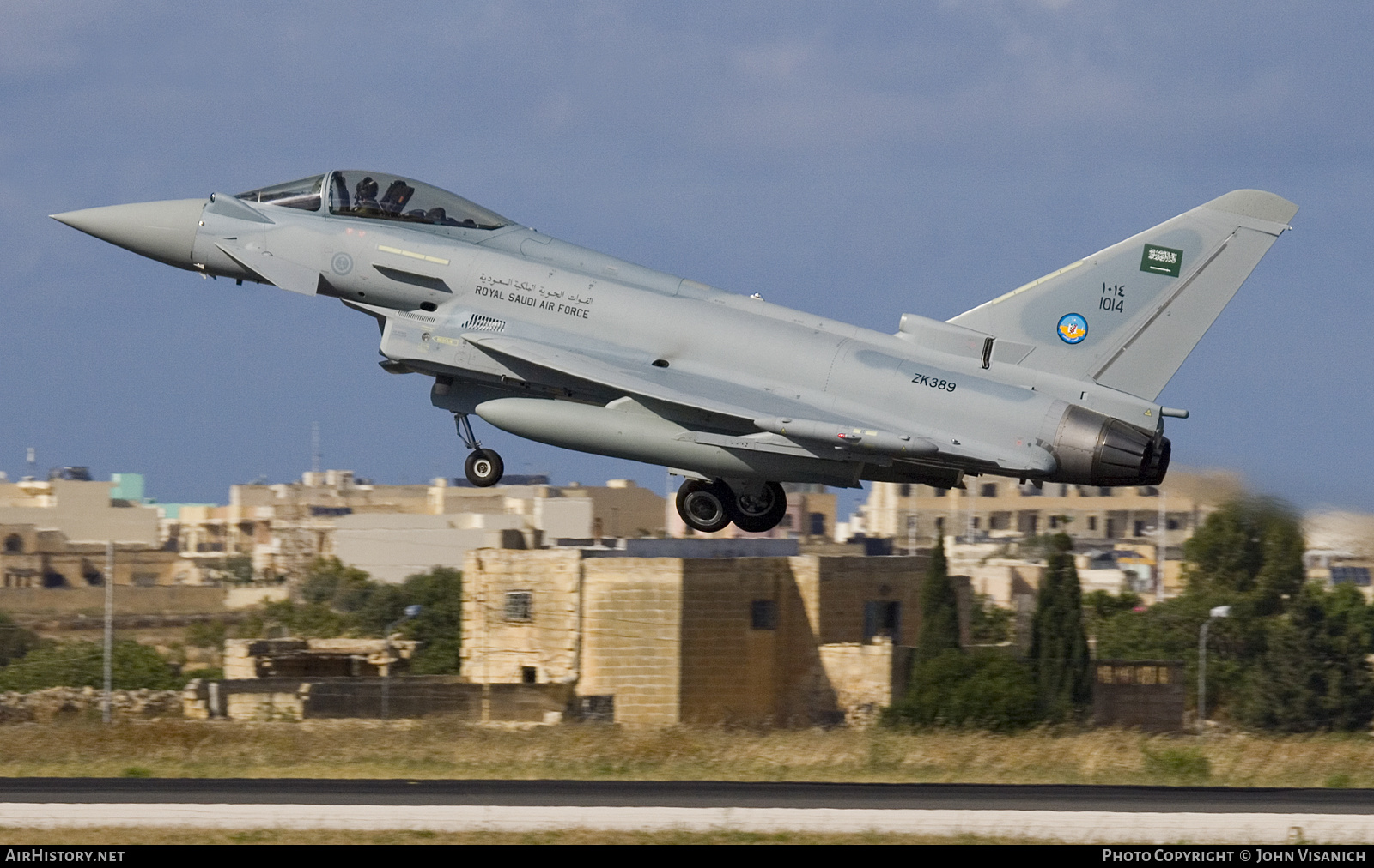 Aircraft Photo of 1014 / ZK389 | Eurofighter EF-2000 Typhoon FGR.54 | Saudi Arabia - Air Force | AirHistory.net #658992