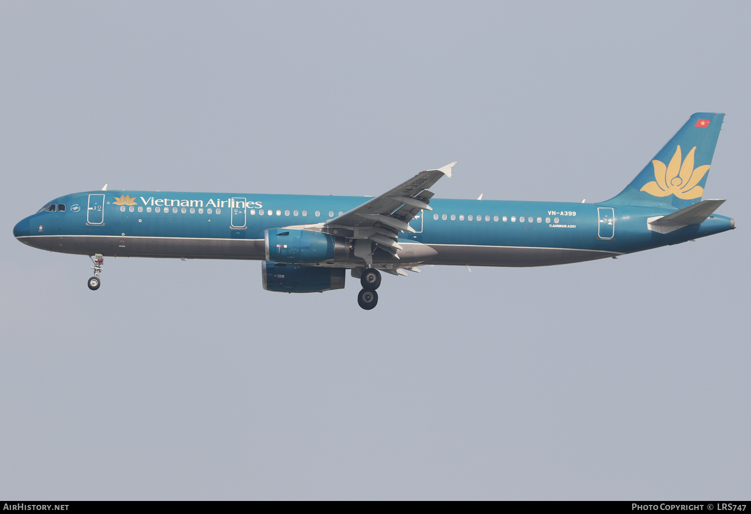 Aircraft Photo of VN-A399 | Airbus A321-231 | Vietnam Airlines | AirHistory.net #658994