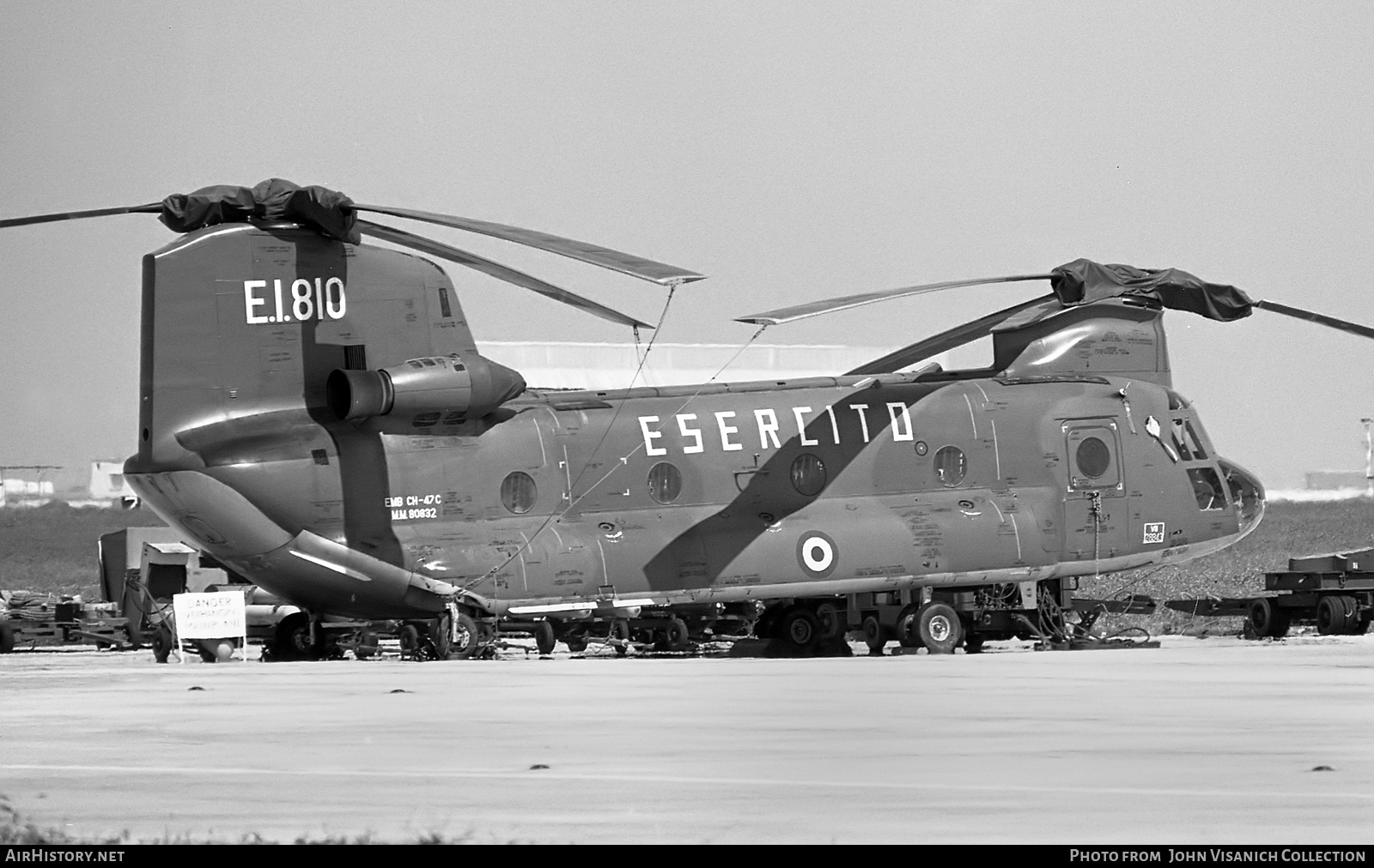 Aircraft Photo of MM80832 | Boeing Vertol CH-47C Chinook | Italy - Army | AirHistory.net #658995
