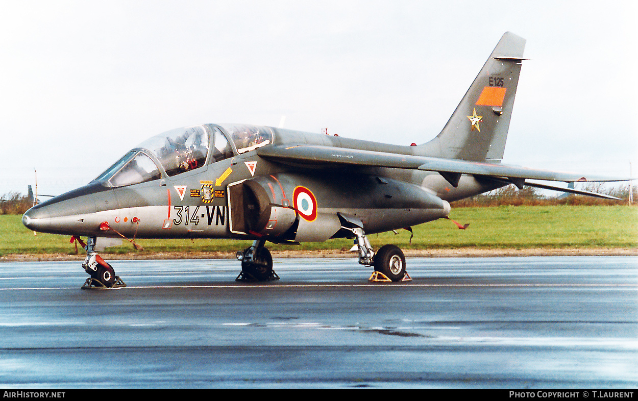 Aircraft Photo of E125 | Dassault-Dornier Alpha Jet E | France - Air Force | AirHistory.net #658997