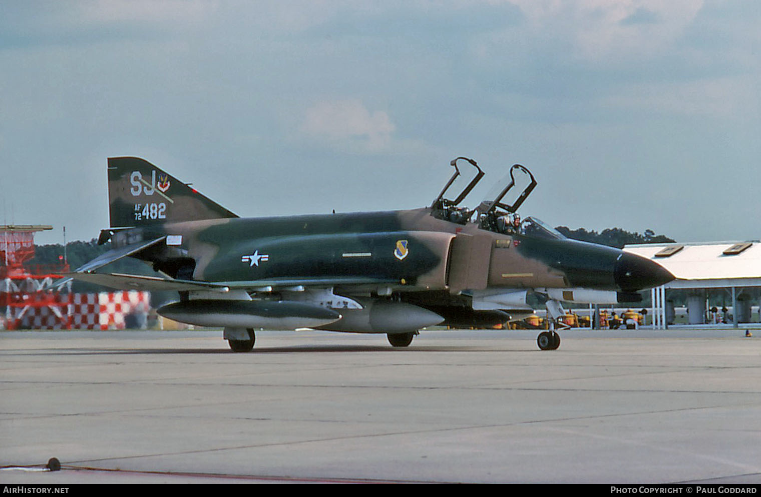 Aircraft Photo of 72-1482 / AF72-482 | McDonnell Douglas F-4E Phantom II | USA - Air Force | AirHistory.net #659004