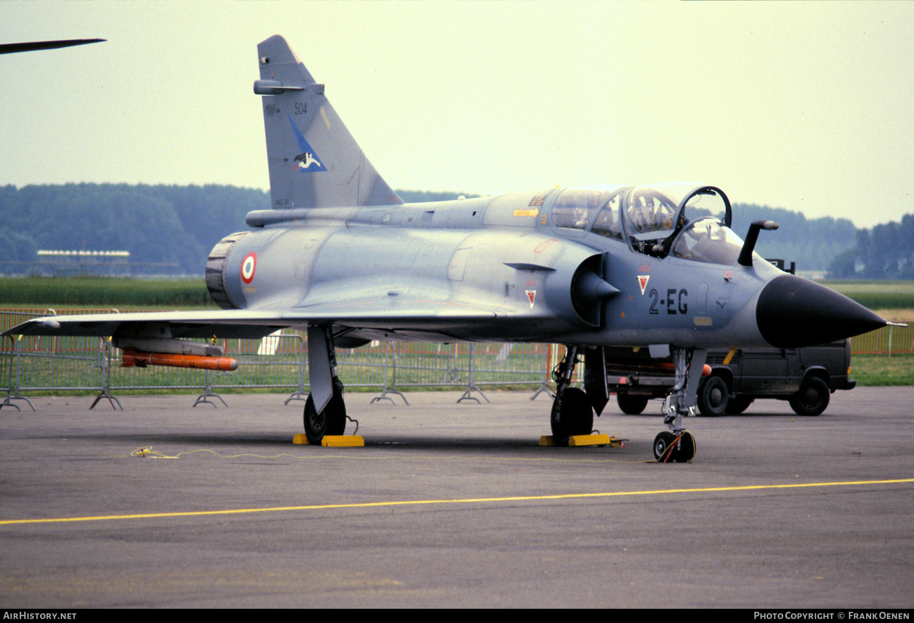 Aircraft Photo of 504 | Dassault Mirage 2000B | France - Air Force | AirHistory.net #659006
